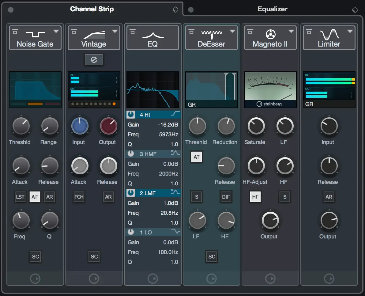 Fonctions principales de Cubase 11