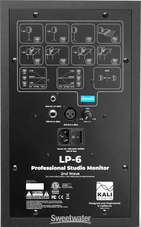 Moniteur de studio Kali LP6 v2 2ème vague 2 kali lp6 v2