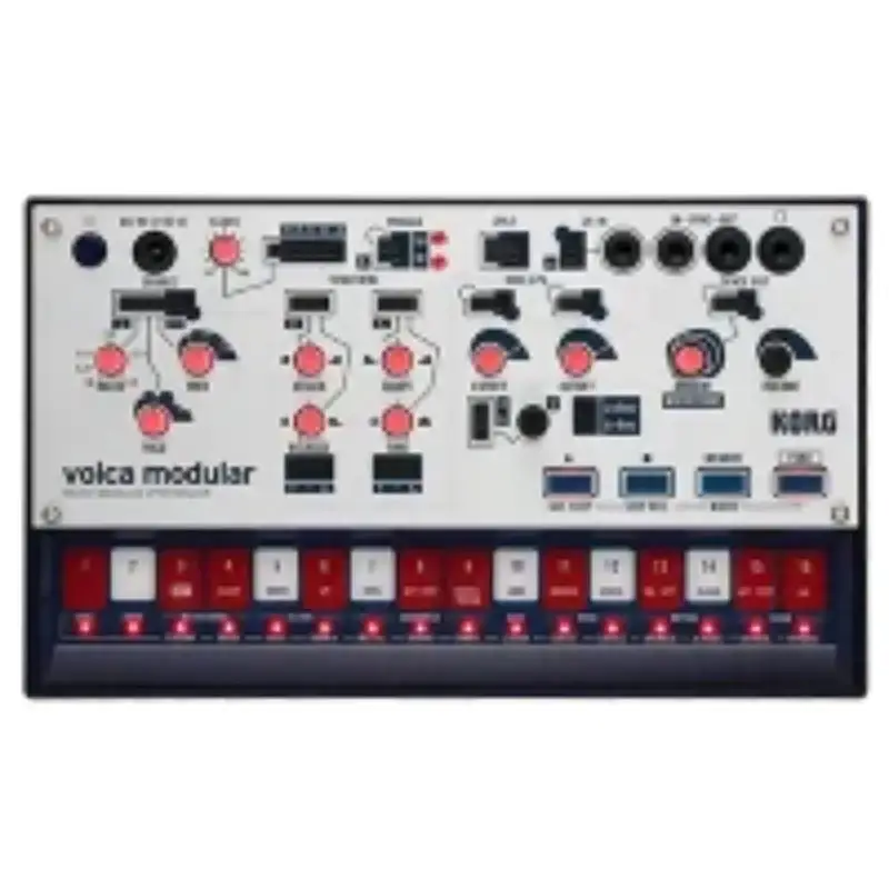 Korg Volca modulaire semi-modulaire synthesizer met sequencer