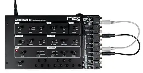Moog Werkstatt-01 & CV Expander Kit 2 peut travailler le statut