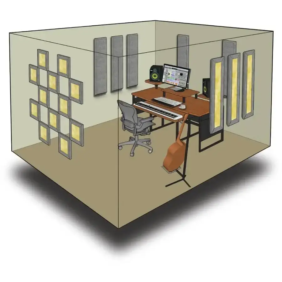 Primacoustic London 10 Acoustic Room Kit - Gris 1 london 10 Kit