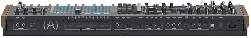 Synthétiseur analogique Arturia MatrixBrute Black Edition 3 arturia matrix brute dos