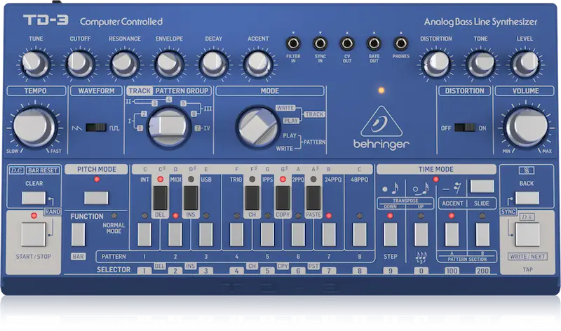 Behringer TD-3-BU - Synthétiseur analogique