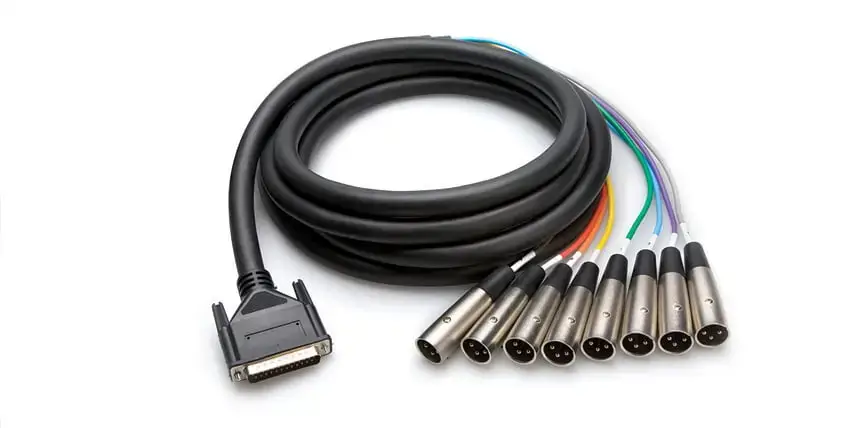 hosa dtm 7 mètres xlr mâle