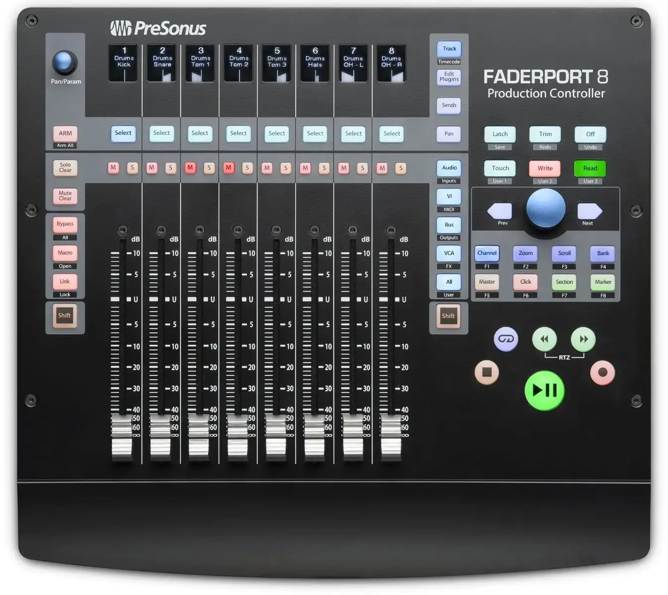 Contrôleur DAW Presonus Faderport 8