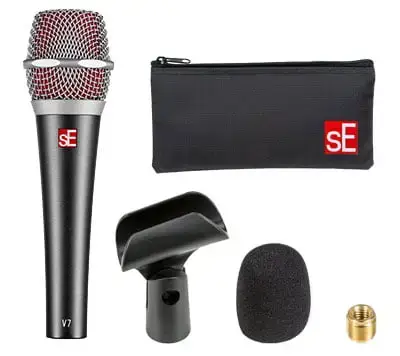 Micro vocal sE V7 3 emballage se v7