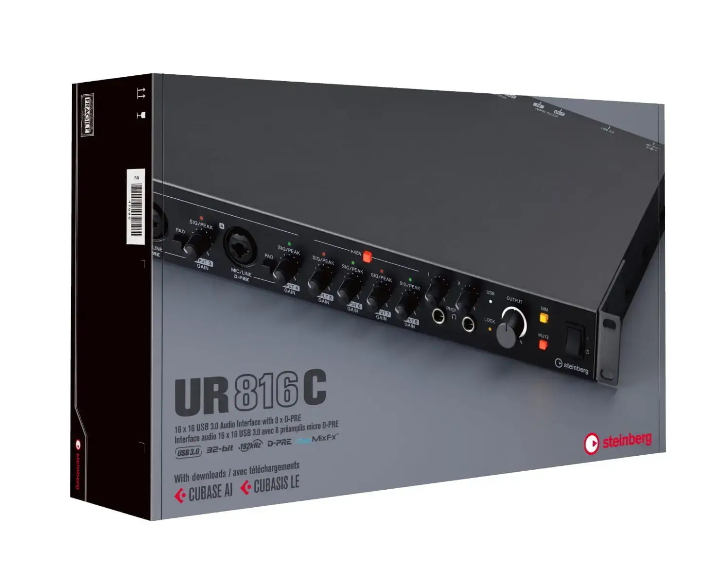 Interface audio / MIDI Steinberg UR816C 