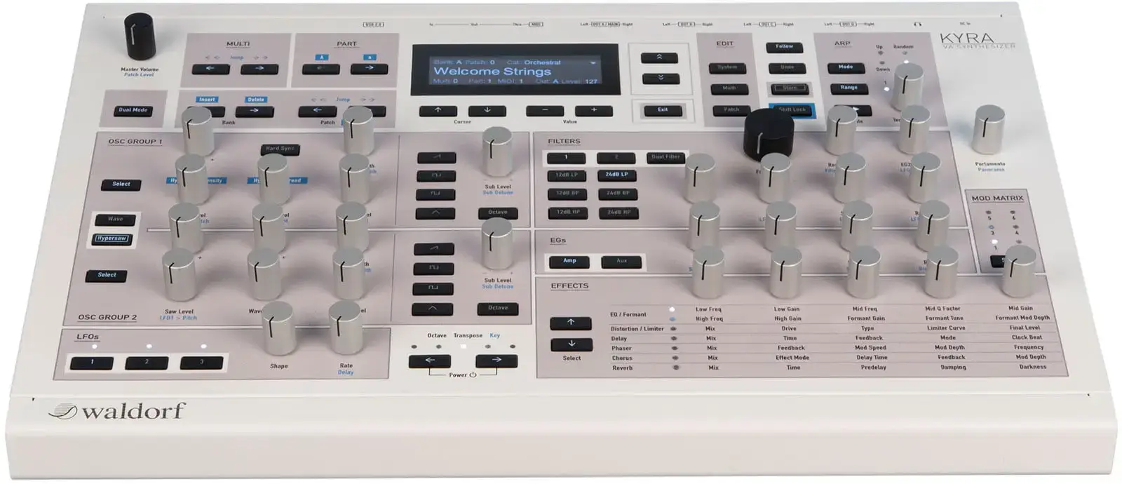 Synthétiseur Waldorf Kyra