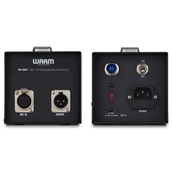 Warm Audio WA-8000 Microphone à condensateur à tube à large diaphragme 4 Audio chaud du microphone Wa-8000