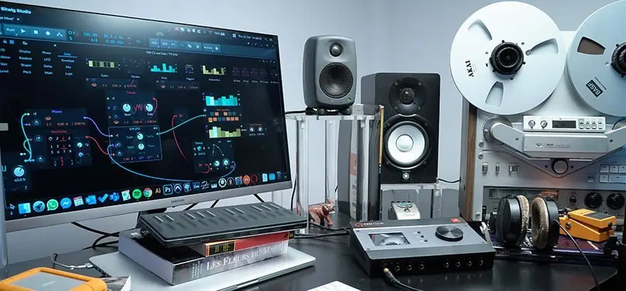 studio d'enregistrement à domicile