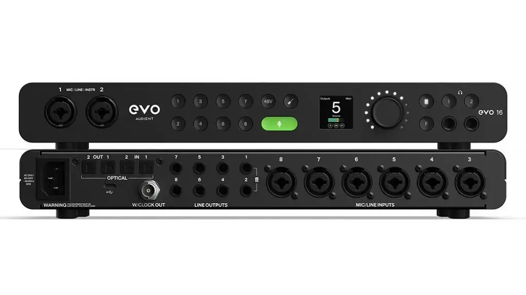 Interface audio EVO 16 par Audient 4 evo16