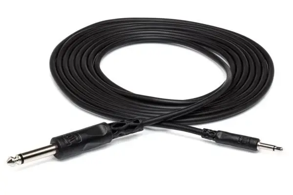 câble mono jack 3,5 mm - jack 6,35 mm 0,9 m