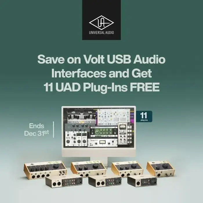 Interface audio USB Universal Audio Volt 476 1 volt audio universel