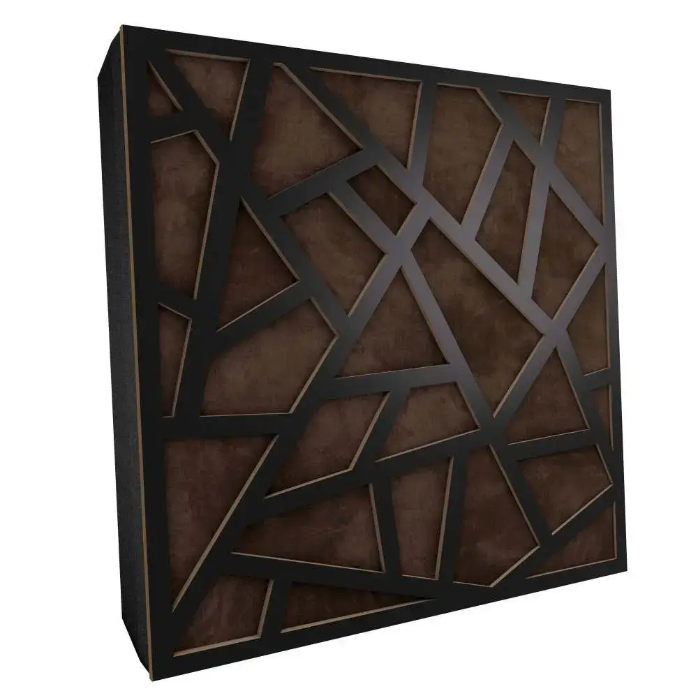 EYE Panneau acoustique Artic Fabrik Noir MDF 6 Panneau acoustique-Artic-noir-marron