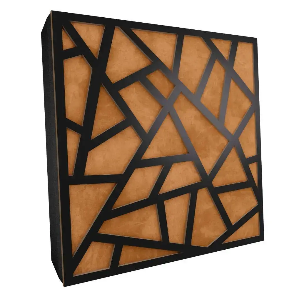EYE Panneau acoustique Artic Fabrik Noir MDF 4 Panneau acoustique-Artic-noir-or
