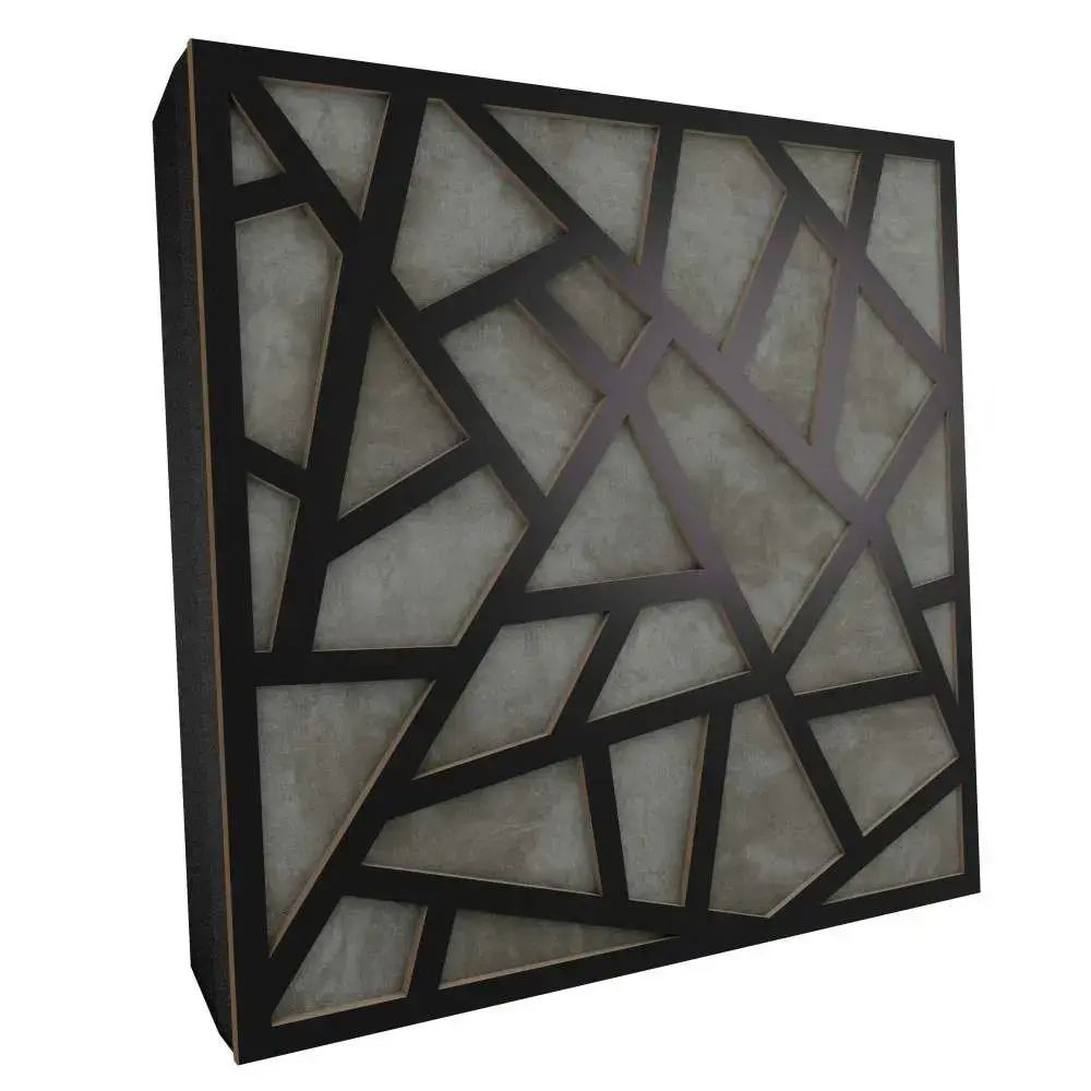 EYE Panneau acoustique Artic Fabrik Noir MDF 3 Panneau acoustique-Artic-noir-gris