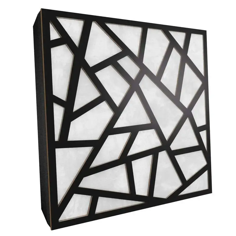 EYE Panneau acoustique Artic Fabrik Noir MDF 2 Panneau acoustique-Artic-noir-blanc