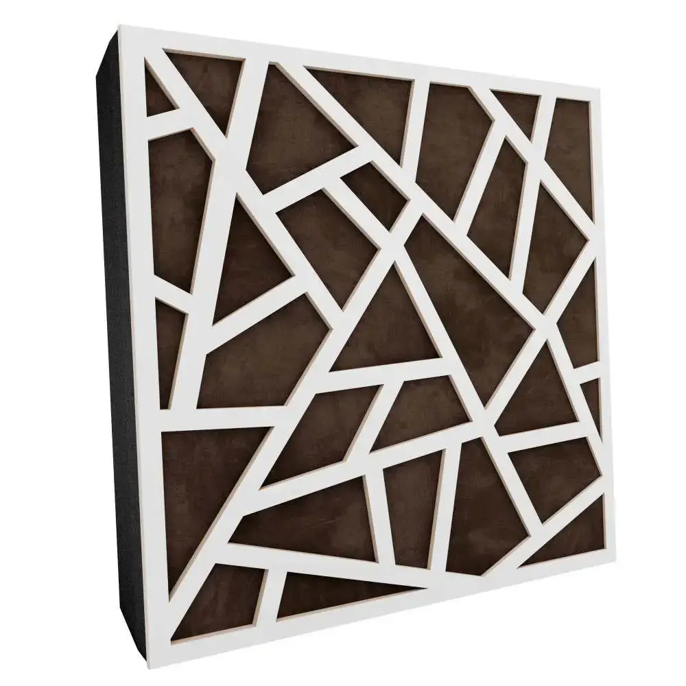 EYE Panneau acoustique Artic Fabrik blanc MDF 8 panneau acoustique artic blanc