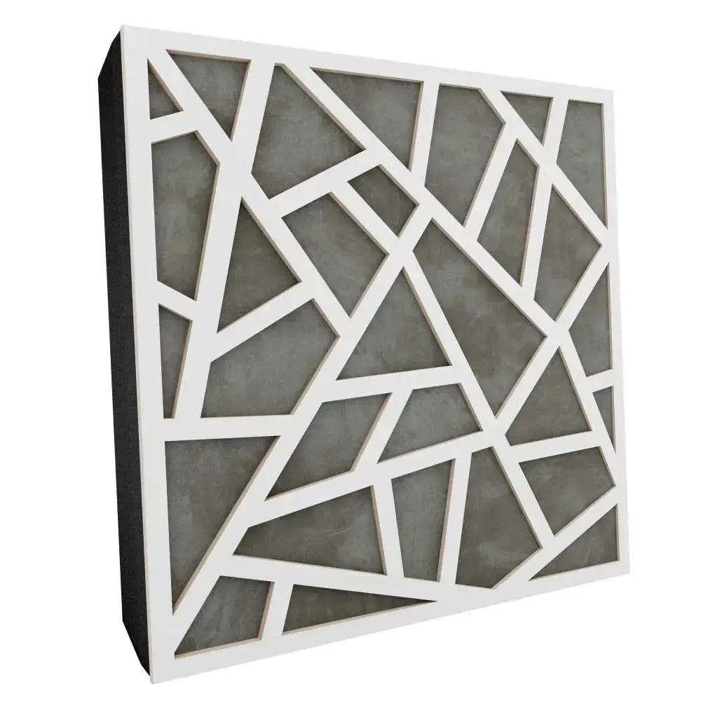 EYE Panneau acoustique Artic Fabrik blanc MDF 4 panneau acoustique artic blanc