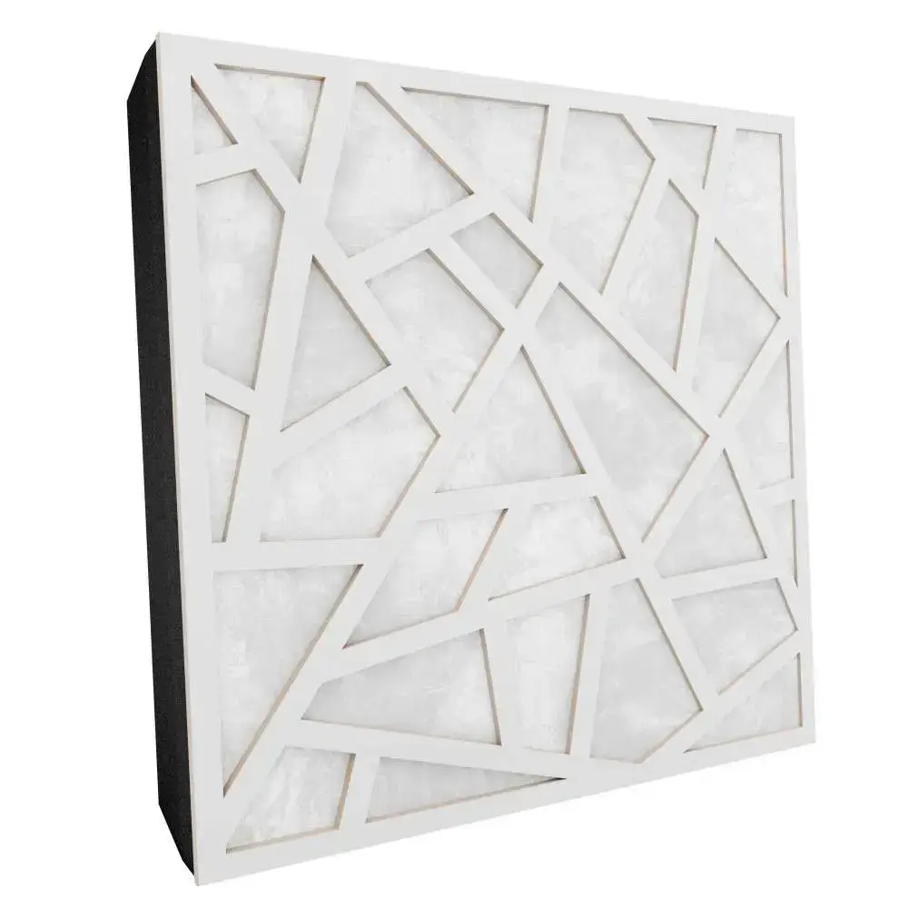 EYE Panneau acoustique Artic Fabrik blanc MDF 3 panneau acoustique artic blanc