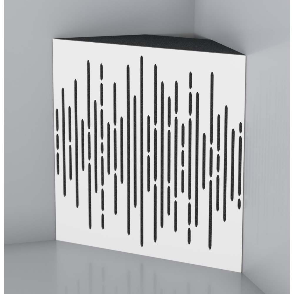 Eye4 Bass Trap "Beat" Blanc MDF 4 PCS