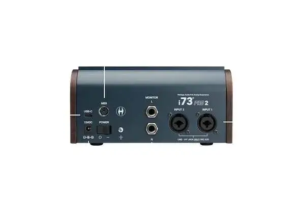 Heritage Audio i73 Pro 2 Interface audio USB-C 4 Heritage Audio i73 Pro 2 USB-C audio interface