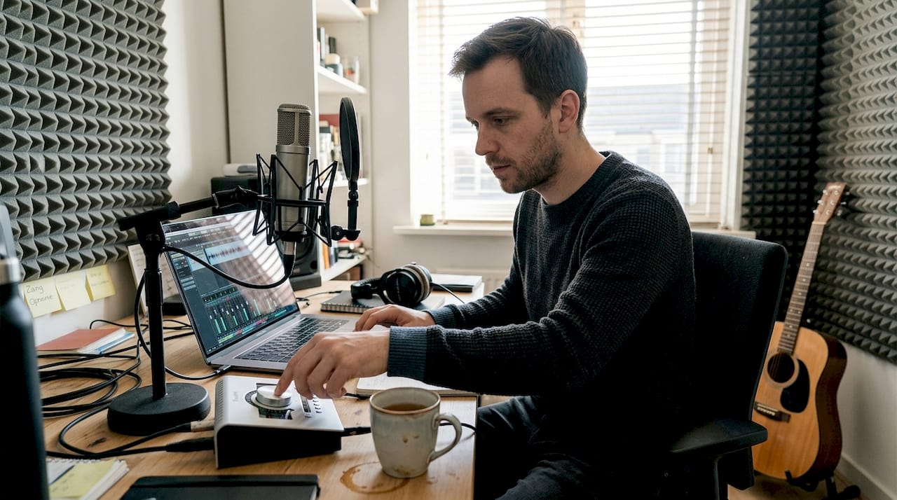 Matériel d'enregistrement essentiel pour votre home studio