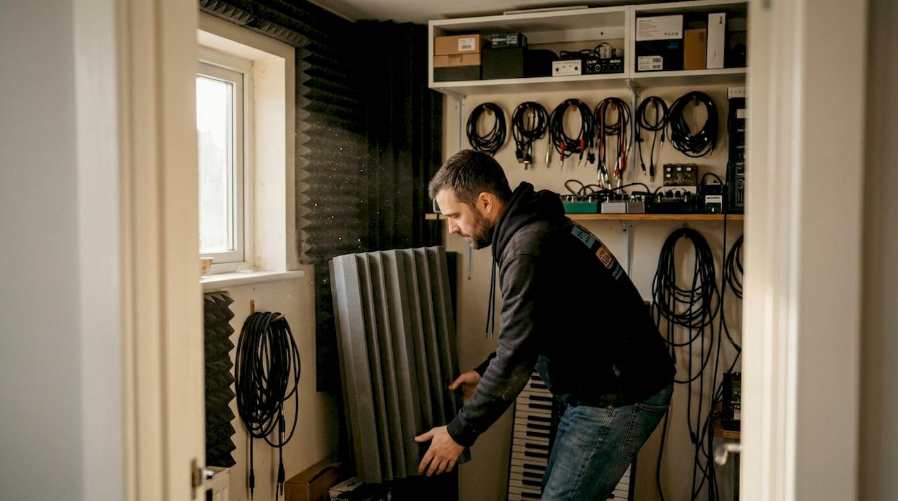 Bass traps : améliorez l'acoustique de votre studio en réduisant la résonance de 40 %.