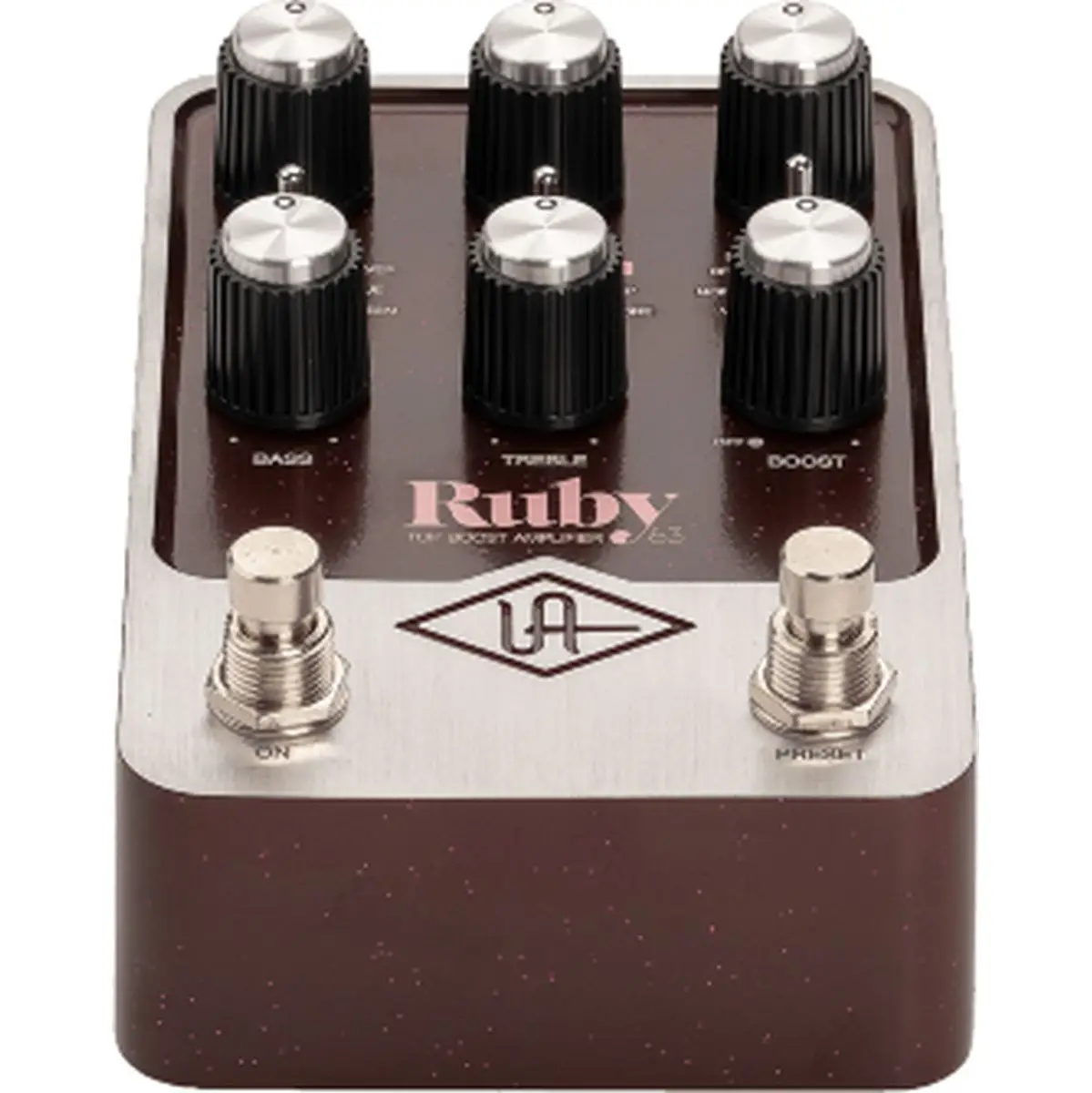 Universal Audio Ruby '63 Top Boost Amplifier | UAFX 4 Ruby '63 Top Boost Amplifier