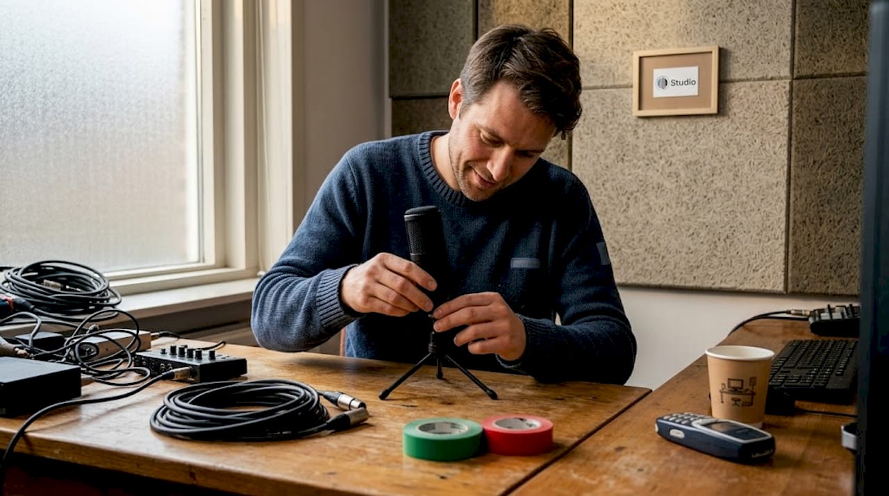 Placement du microphone dans le flux de travail : enregistrement optimal du son 1 Placement du microphone dans le flux de travail : enregistrement optimal du son