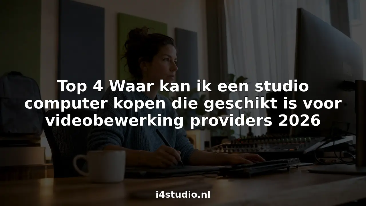 Un monteur vidéo au travail derrière une station de montage professionnelle en studio.