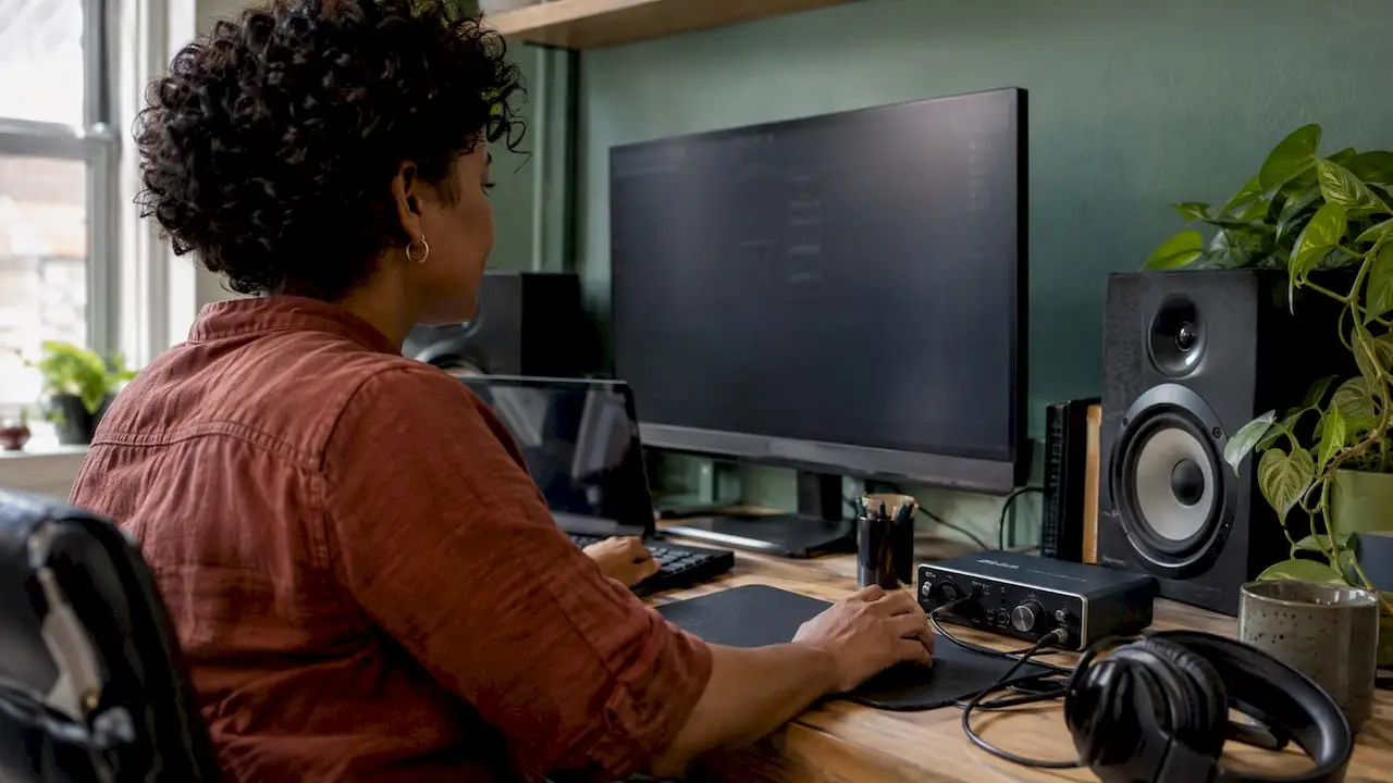 Producer active la fonction de bouclage sur l'interface audio