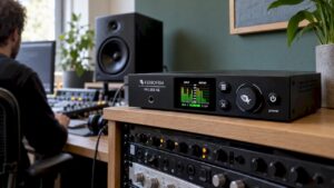 Le Ferrofish Pulse 8 AE en studio